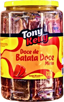 Pote de doce de batata doce misto