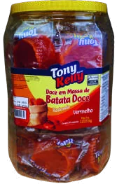 Doce de batata doce, Pote redondo