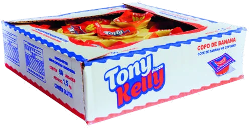 Caixa de banana copinho Tony Kelly