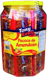 Paçoca de amendoim, Pote 1,020 kg